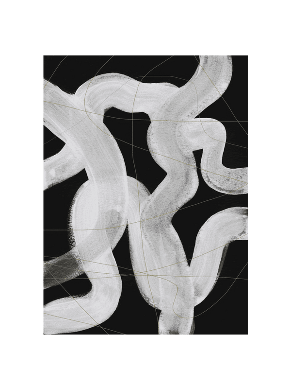 Abstract Brush Strokes 65Z