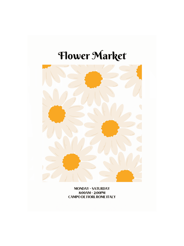 Flower Market Rome