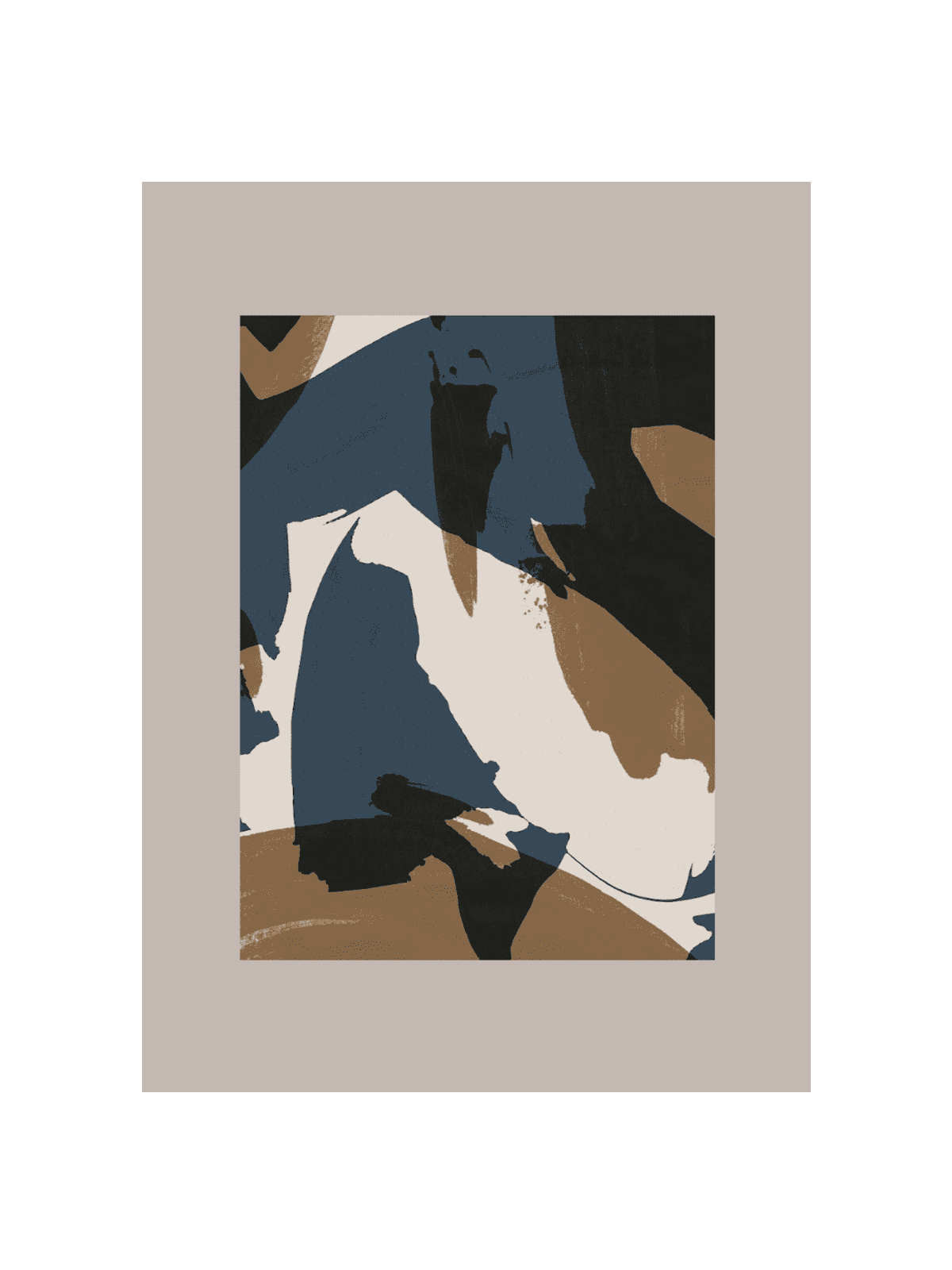Abstract Brush Strokes 60