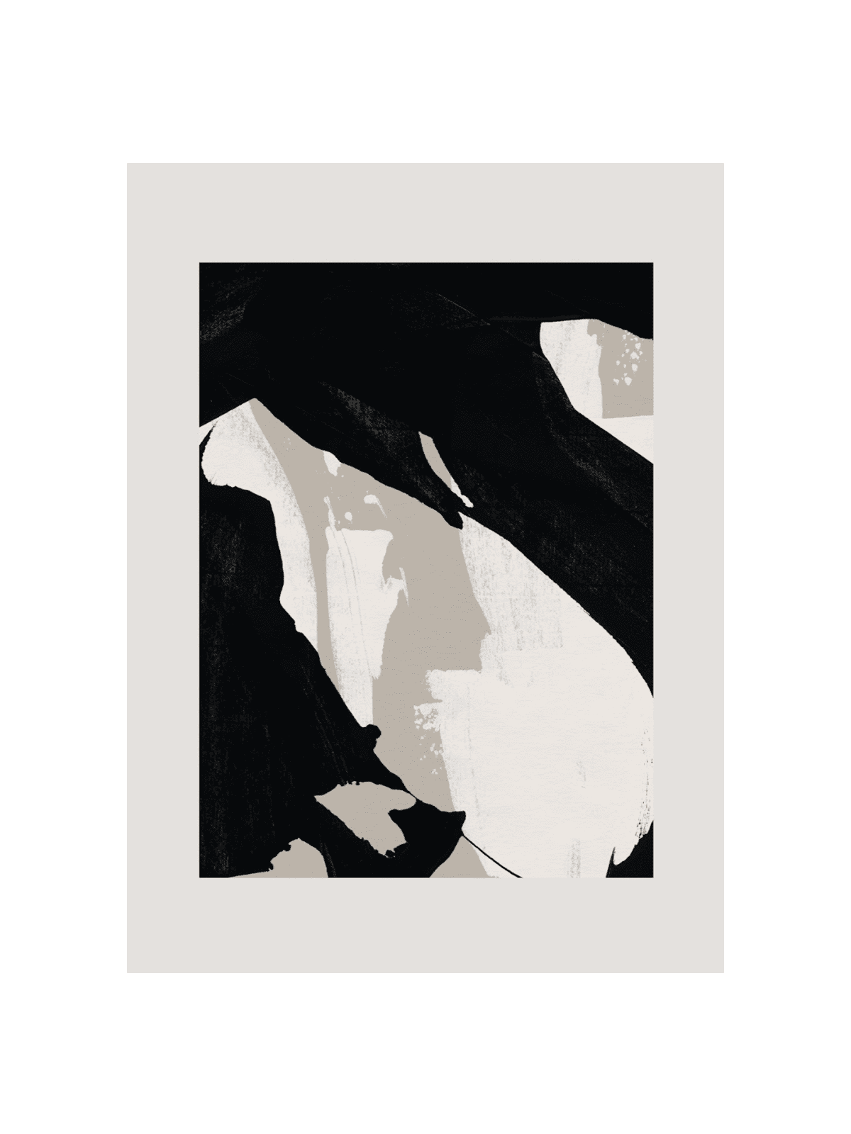 Abstract Brush Strokes 59X