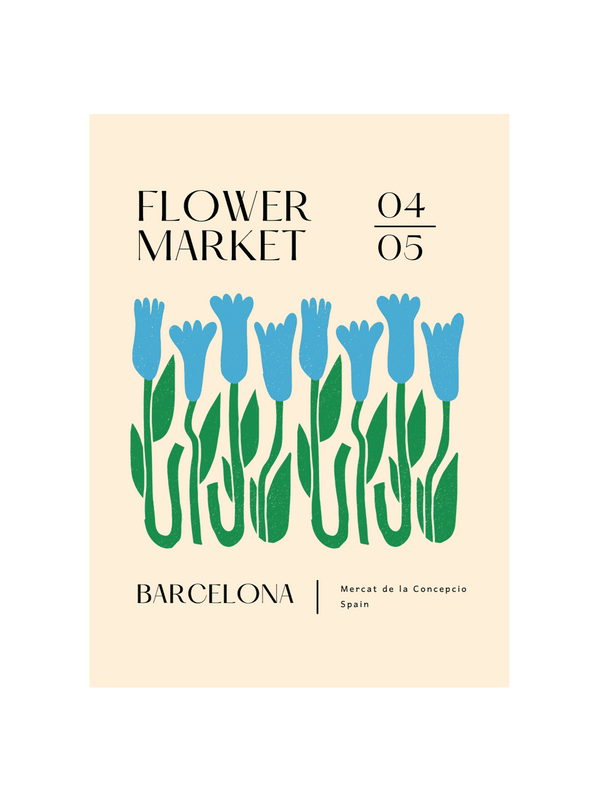 Flower Market Barcelona