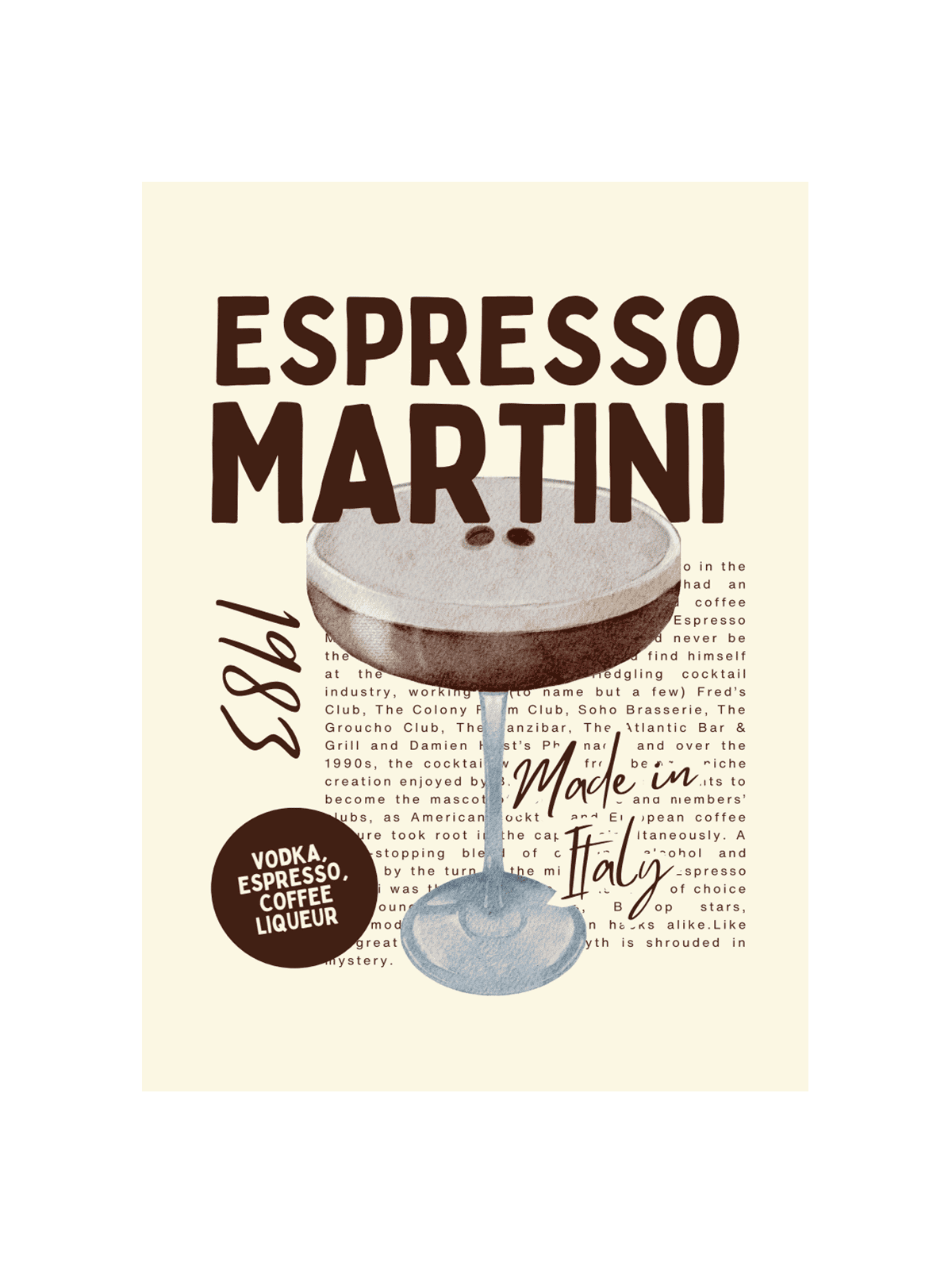 Retro Espresso Martini