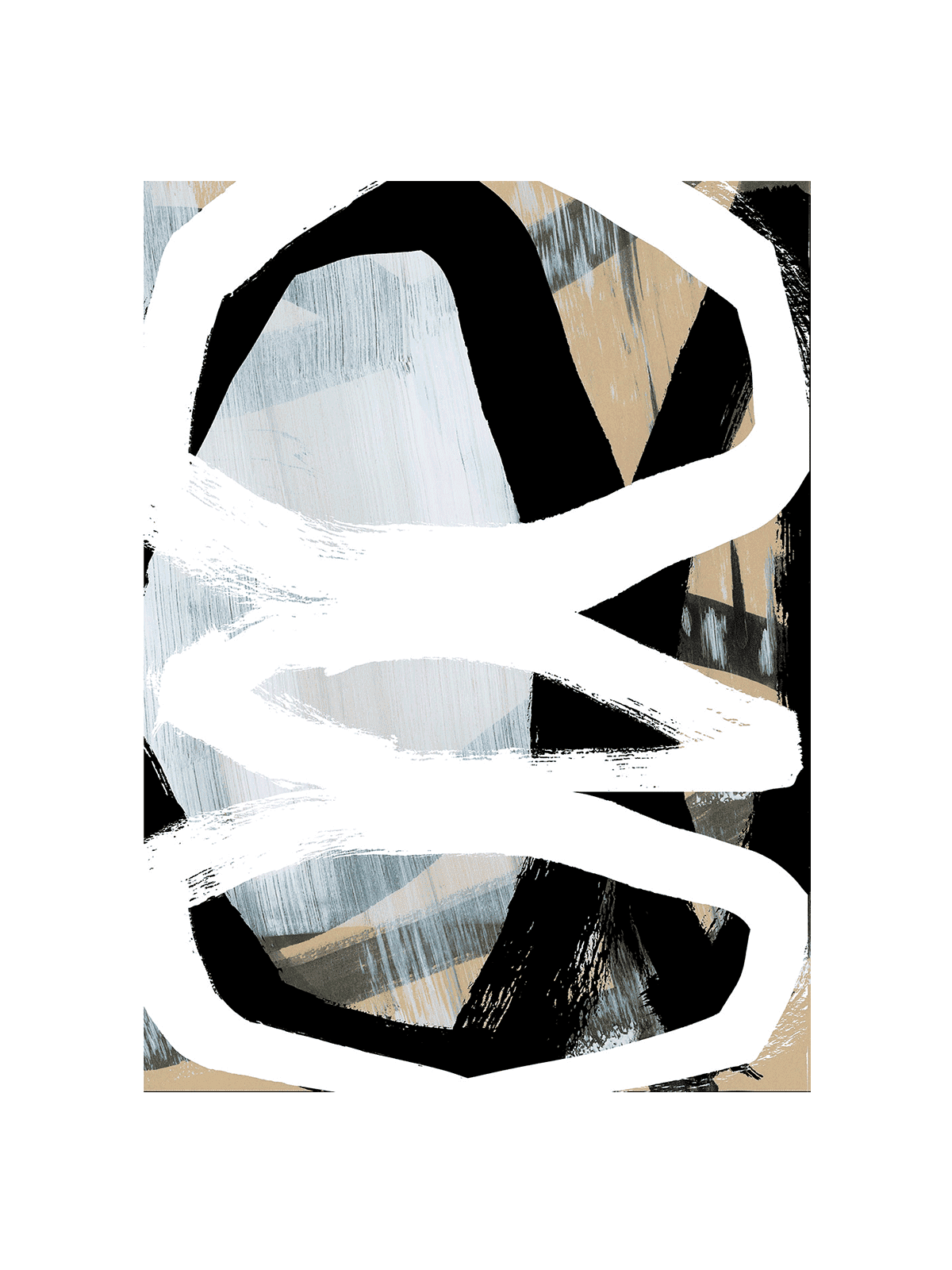 Bold Black on White II