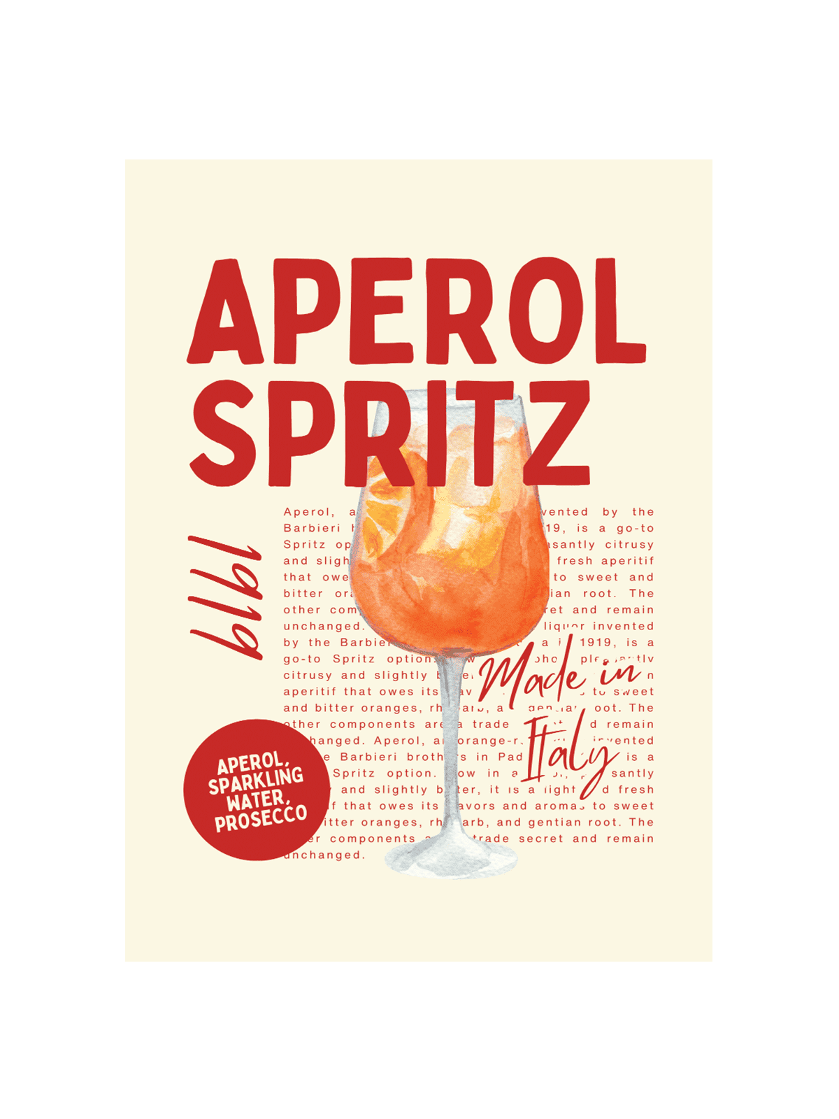 Aperol Spritz Retro