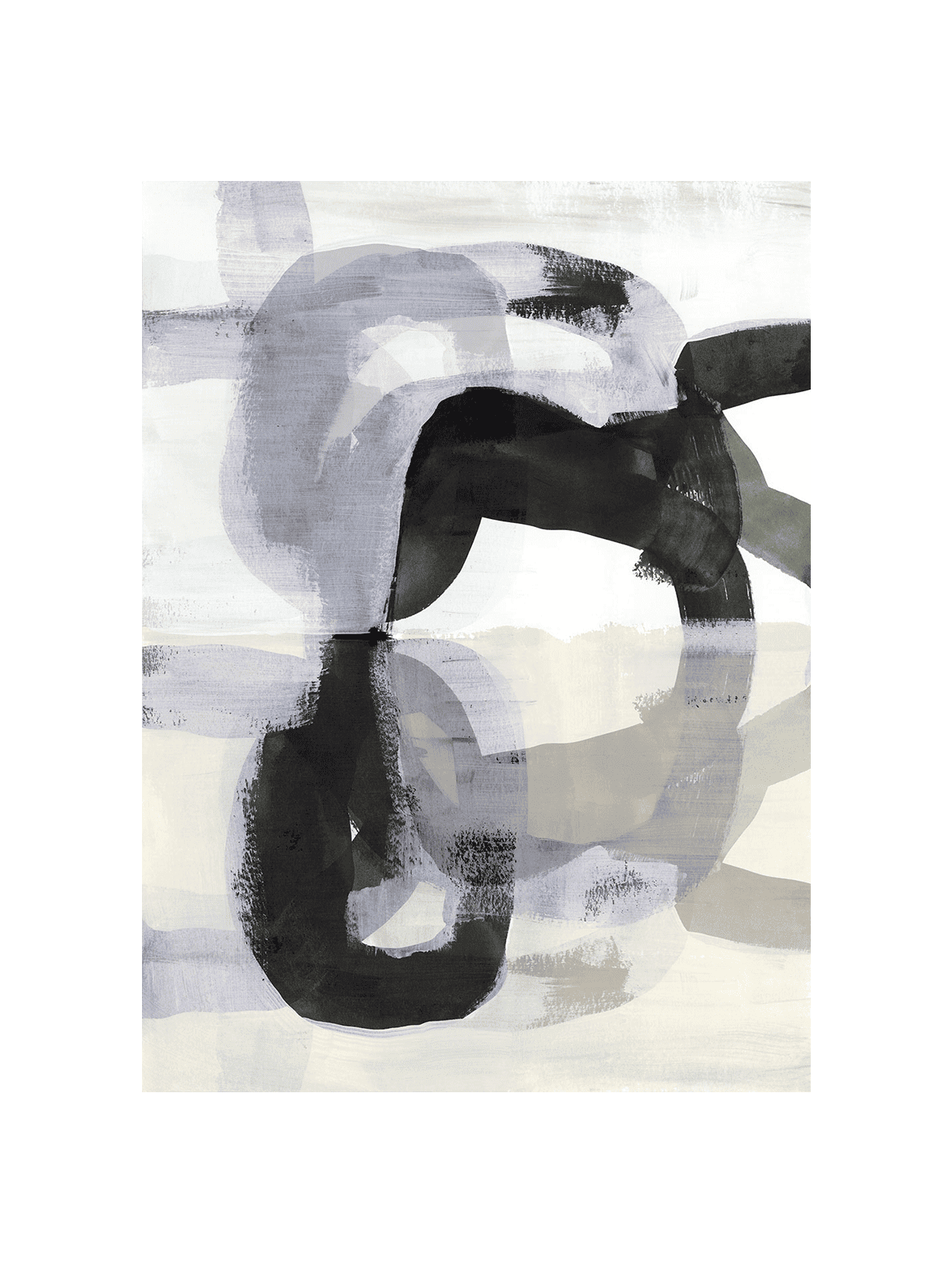 Black and White Gestures I