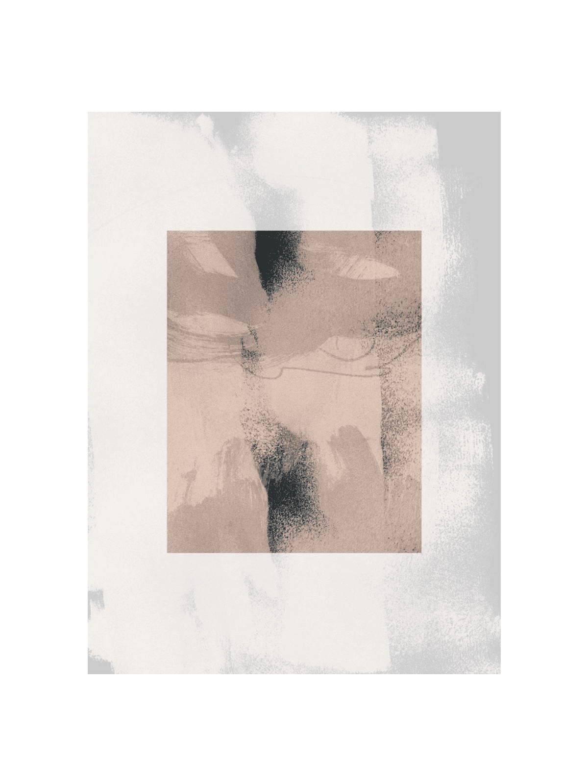 Abstract Brush Strokes 17X