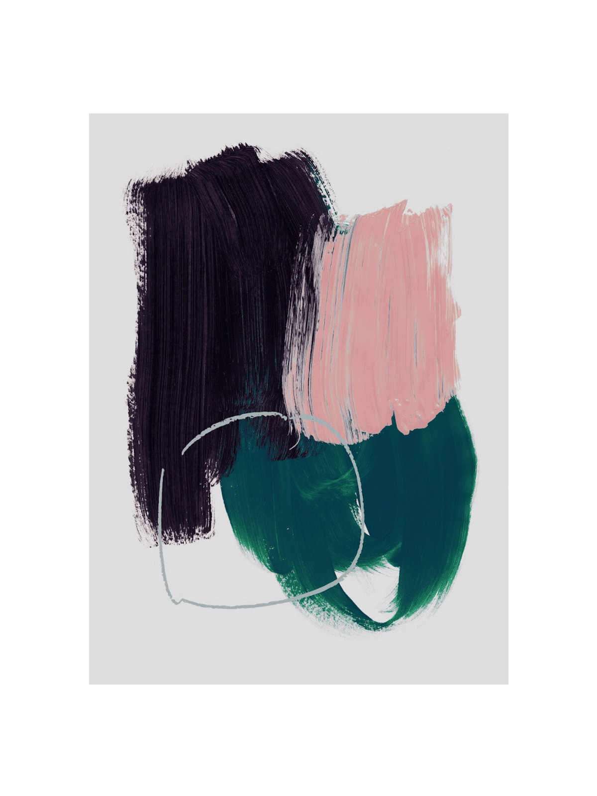 Abstract Brush Strokes 10