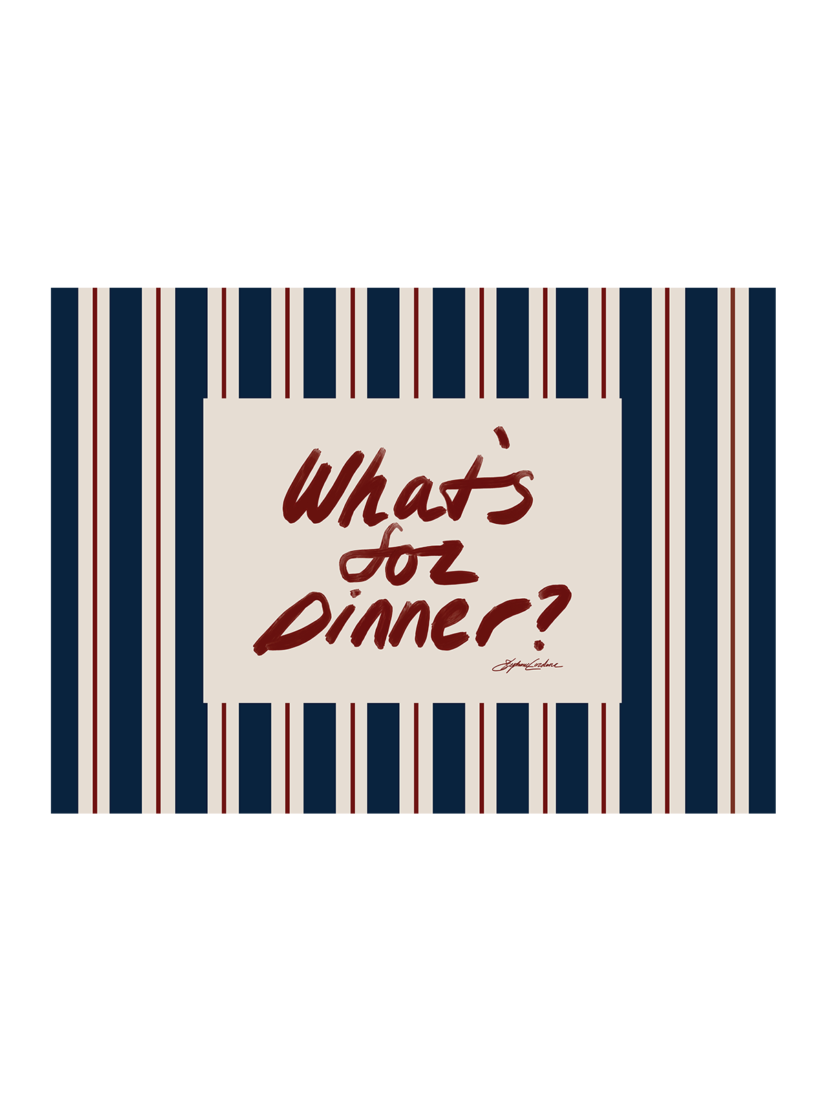 What's for Dinner