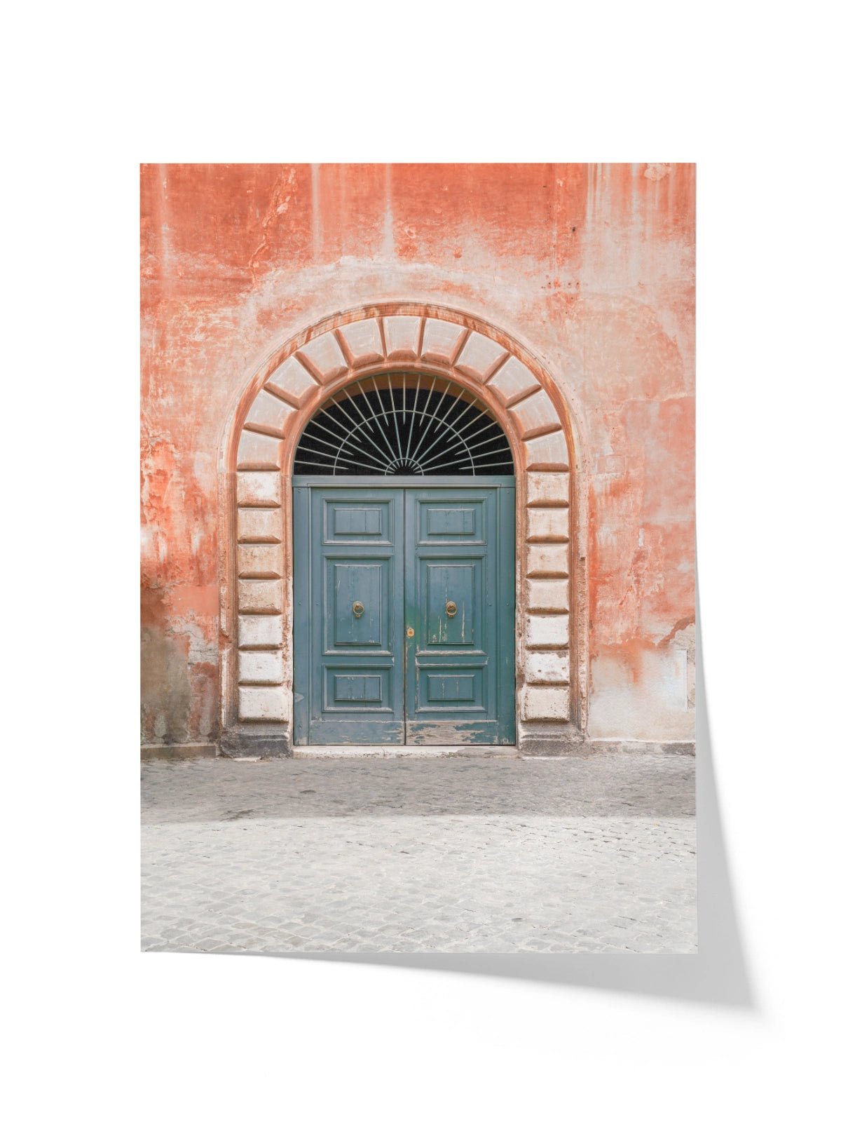 Blue Door in Rome - Lámina de Henrike Schenk - Decora tu casa en Nomadart