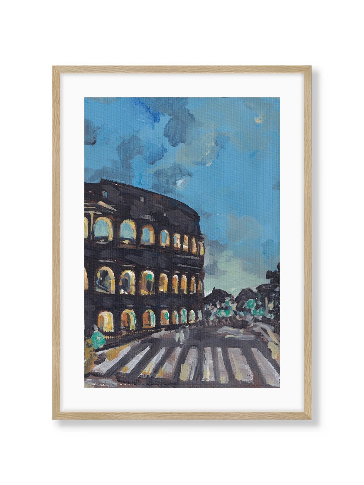 Colosseum - Una Lámina de Alice Kwan - Decora tu casa en Nomadart