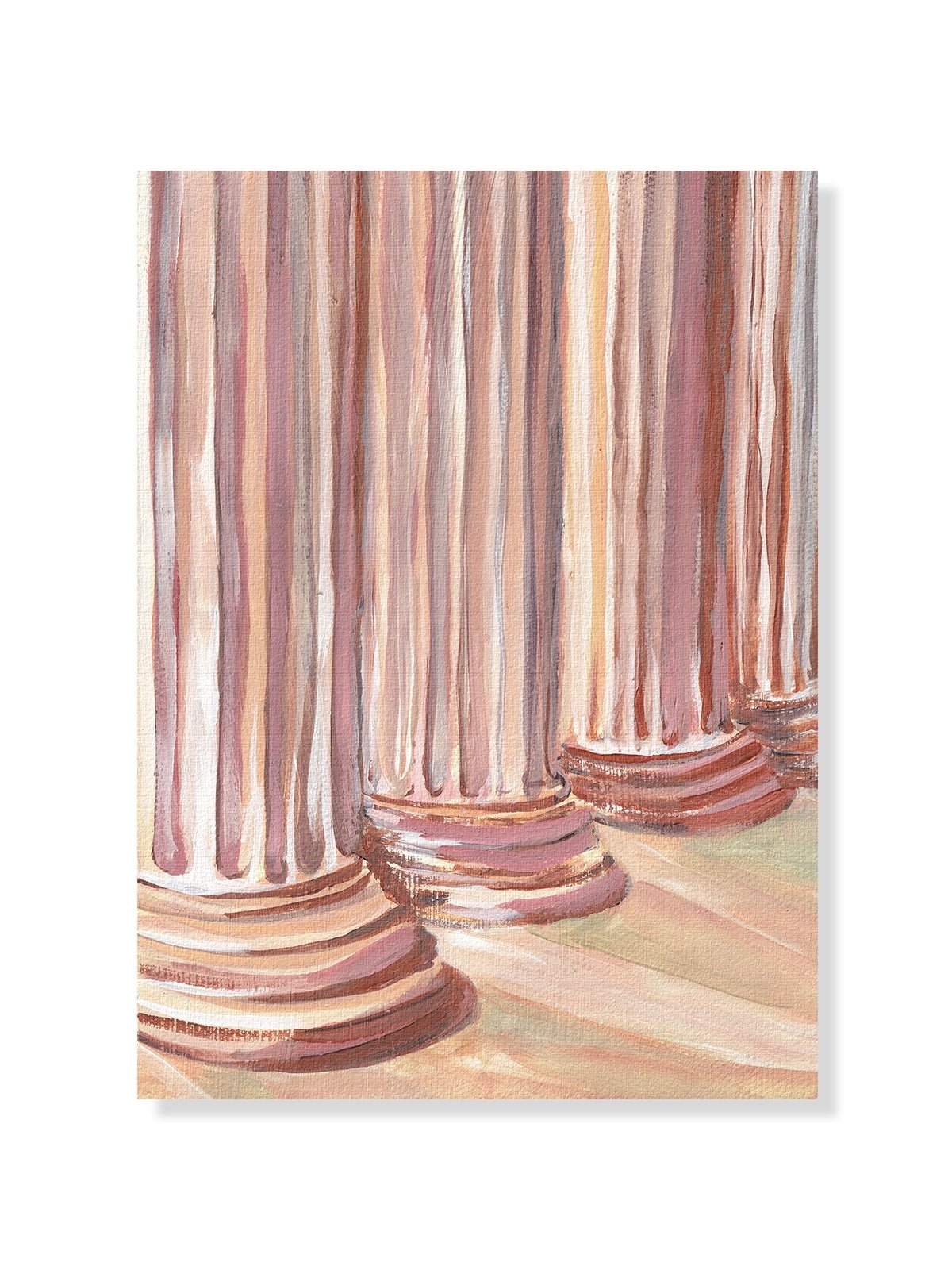 Columns - Una Lámina de Alice Kwan - Decora tu casa en Nomadart