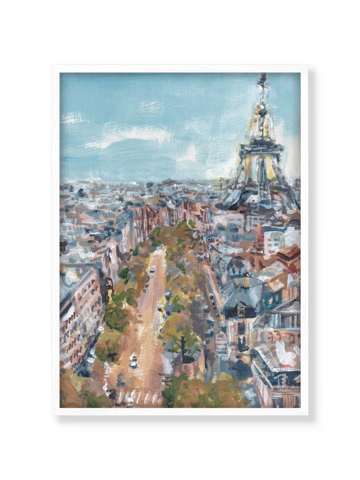 Paris - Una Lámina de Alice Kwan - Decora tu casa en Nomadart