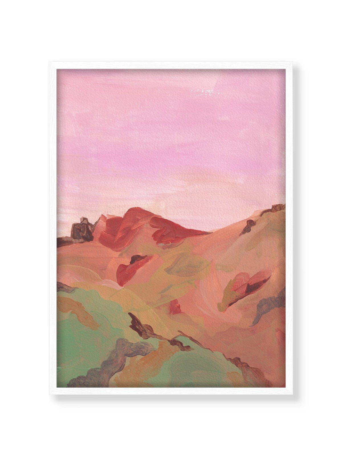 Pink Sunset I - Una Lámina de Alice Kwan - Decora tu casa en Nomadart