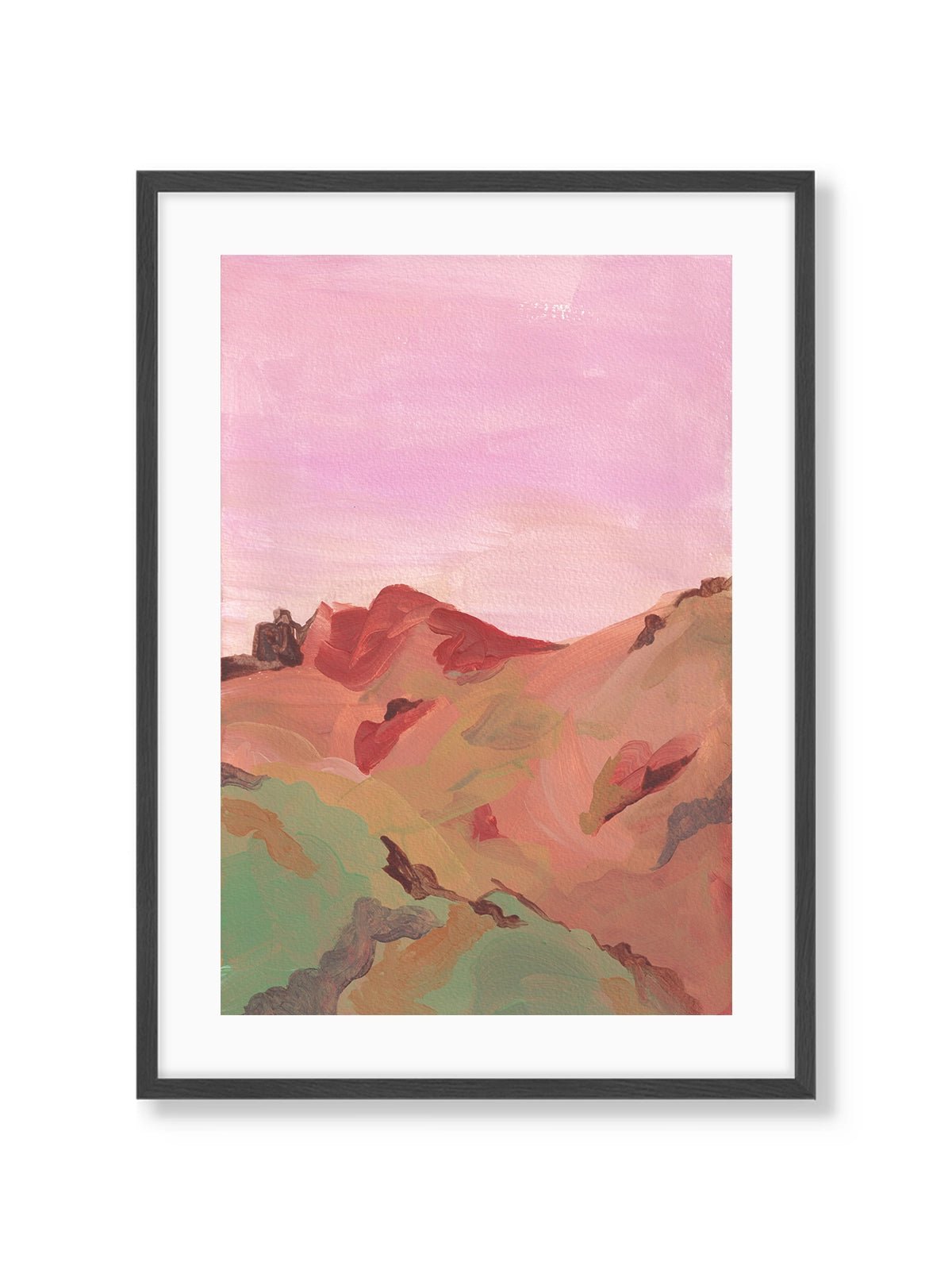 Pink Sunset I - Una Lámina de Alice Kwan - Decora tu casa en Nomadart