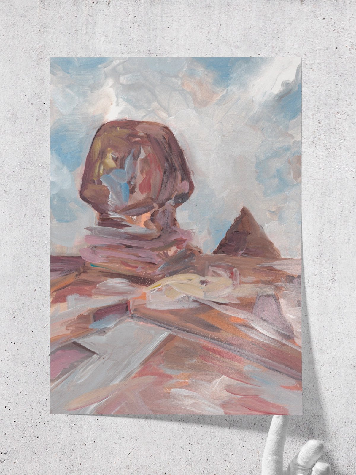 Sphinx - Una Lámina de Alice Kwan - Decora tu casa en Nomadart