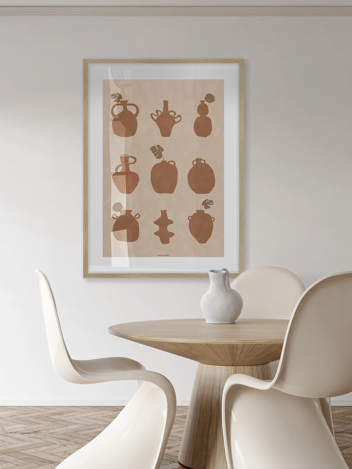Terracotta Vases - Una Lámina de Terra Studio - Decora tu casa en Nomadart