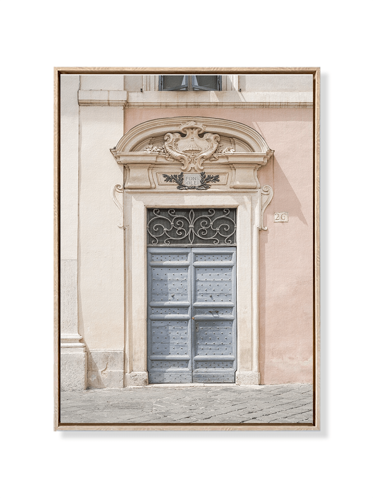 The Pastel Door - Lámina de Henrike Schenk - Decora tu casa en Nomadart